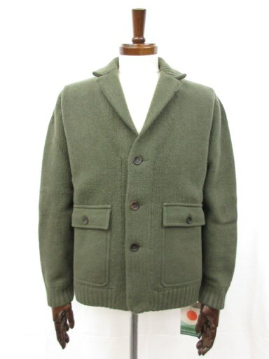 未使用 【ザノーネ ZANONE】 GIACCA 812891 ZM292 Z7564 定価127600円 肉厚 ローゲージ ニットジャケット (メンズ) size54 緑系◯10ZZN0524 【中古】 未使用 【ザノーネ ZANONE】 GIACCA 812891 ZM292 Z7564 定価127600円 肉厚 ローゲージ ニットジャケット (メンズ) size54 緑系◯10ZZN0524 【中古】