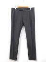 美品【VIKTOR&ROLF ヴィクター&ロルフ】42KA025544191 切替デザイン チェック柄 スラックス パンツ (メンズ) size48 グレー系◯35MPA2688◯ 【中古】(4)