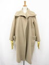 超美品【MaxMara マックスマーラ】カシミア10%混 肉厚生地 ガウンコート (レディース) size36 ベージュ系 イタリア製 ◯17LW1602○ 【中古】(4)