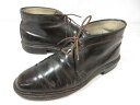 【ALDEN オールデン】 1340C コードバン プレーントゥ 2アイレット チャッカブーツ 靴 (メンズ) size7.5D ダークブラウン系 ◯30MZA...