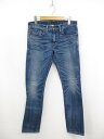 超美品【RRL ダブルアールエル】20159 5ポケット スキニーデニム パンツ (レディース) size28 インディゴブルー系 ◯35LP2526◯ 【中古...