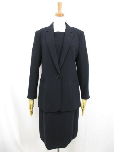 美品【Theory luxe セオリーリュクス】03-6104151 ジャケット×ワンピース セットアップ スーツ (レディース) 40 ネイビー系 ◯17LO3645◯ 【中古】 美品【Theory luxe セオリーリュクス】03-6104151 ジャケット×ワンピース セットアップ スーツ (レディース) 40 ネイビー系 ◯17LO3645◯ 【中古】