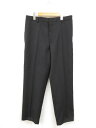 未使用 2021年製【ジルサンダー JIL SANDER】 クロップドテーパードスラックス パンツ (メンズ) size50 ブラック JSMU310831 ◯...