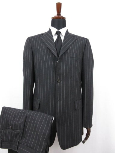 未使用 【TAGLIATORE NAPOLI 1939 タリアトーレ】 REDA SUPER100's 3B スーツ (メンズ) 46 グレー系 ストライプ 伊製 TA700/18 ◯27SLJ0530 【中古】 未使用 【TAGLIATORE NAPOLI 1939 タリアトーレ】 REDA SUPER100's 3B スーツ (メンズ) 46 グレー系 ストライプ 伊製 TA700/18 ◯27SLJ0530 【中古】