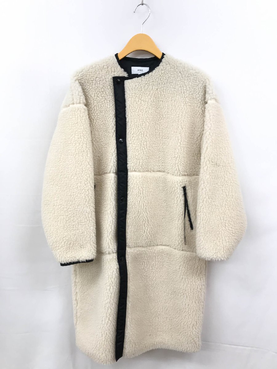 楽天市場】hyke コート ノーカラー(コート・ジャケット 楽天市場】hyke コート ノーカラー(コート・ジャケット