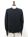 未使用【ザノーネ ZANONE】 812513 ZM264 Z1375 定価39600円 ハニカム生地 クルーネック ハイゲージ ニット (メンズ) size4...