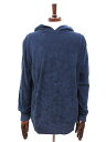 未使用【ザノーネ ZANONE】 812593 ZM335 Z0542 定価40700円 パイル地 プルオーバーパーカー (メンズ) size50 ネイビー◯1...