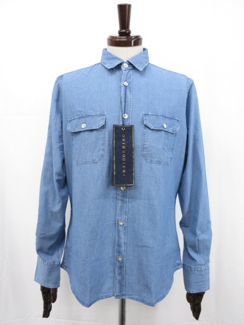 ̤ѡڥ󥷥 GLANSHIRTINDIGO CHINO 5XCL00 G6662 810 36300 Ĺµ֥졼...