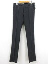 未使用 【インコテックス INCOTEX】 1AGW30 40539 852 定価42900円 コットンスラックス パンツ (メンズ) size44 ネイビー◯...