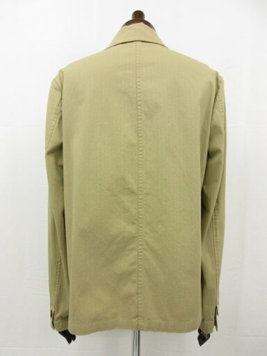 定価75.900円 未使用【モンテドーロ MONTEDORO】SLOWEAR 63M616 M9361 414 カバーオール ブルゾン (メンズ)50 ベージュ 伊製◯17SLJ0193◯ 【中古】