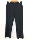極美品【GIORGIO ARMANI ジョルジオアルマーニ】 ウールスラックス パンツ (メンズ) size48 グレー系 イタリア製 ESP066 ES809...