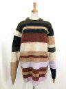 極美品【Acne Studios アクネストゥディオズ】FN-WN-KNIT000162 オーバーサイズ 長袖ニット (レディース) sizeXS マルチカラー...