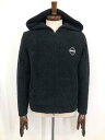 超美品【エフシーレアルブリストル×ベアフットドリームズ】SZMCC21931 PILE CREWNECK TOP パイル地 パーカー(メンズ)XS 黒◯17MT...
