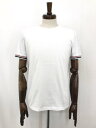 【グッチ GUCCI】222232 X3431 コットン100% シェリーライン クルーネック 半袖カットソー Tシャツ (メンズ) S ホワイト 伊製◯17M...