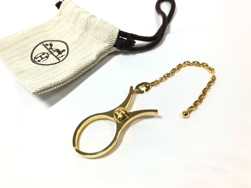 超美品 【エルメス HERMES】 フィルー Filou グローブホルダー (レディース/メンズ) 保護袋付き♪ ゴールド ◯3ME7537◯ 【中古】 超美品 【エルメス HERMES】 フィルー Filou グローブホルダー (レディース/メンズ) 保護袋付き♪ ゴールド ◯3ME7537◯ 【中古】
