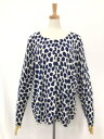 【マリナリナルディ MARINA RINALDI】シルク混 ハイゲージ 長袖ニットカーディガン (レディース) sizeS アイボリー系 ◯35LN5674◯ 【中古】
