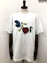 極美品【ディオールオム Dior HOMME】213J685C0677 TRAVIS SCOTT カスタクジャック 半袖Tシャツ (メンズ) sizeM 白 伊...
