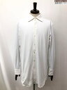 美品【ISAIO hard travel wear イサイオ】ISAIO-0014 ワイドカラー 長袖シャツ(メンズ)sizeXL ホワイト ◯35MK5150◯ 【中古】