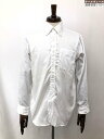 【ENGINEERED GARMENTS エンジニアドガーメンツ】コットン100% 長袖シャツ (メンズ) sizeXS ホワイト ◯35MK5103◯ 【中古】