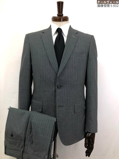 訳あり【ポールスミスロンドン Paul Smith LONDON】 ゼニア生地 2Bスーツ (メンズ) sizeM グレー系 ストライプ織柄 MK.153014◯33RMS1485 【中古】 訳あり【ポールスミスロンドン Paul Smith LONDON】 ゼニア生地 2Bスーツ (メンズ) sizeM グレー系 ストライプ織柄 MK.153014◯33RMS1485 【中古】