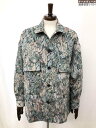 極美品【HARE ハレ】ゴブラン織り 素敵な総柄 中綿入りブルゾン カバーオール ジャケット (メンズ) sizeM マルチカラー ◇17MB4699◇ 【中古】