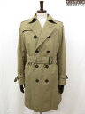 【ポールスチュアート PAUL STUART】J1A19-200-45 2WAY ウールライナー付きトレンチコート (メンズ) size48 カーキベージュ系 ◇17MW3930◇ 【中古】