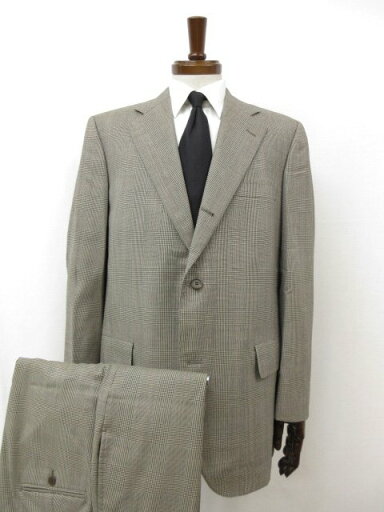 【ブルックスブラザーズ Brooks Brothers】19-04-9208-30-65 3ボタン段返り スーツ(メンズ)41REG/35W グレー系 グレンチェック ◇32RMS1863 【中古】 【ブルックスブラザーズ Brooks Brothers】19-04-9208-30-65 3ボタン段返り スーツ(メンズ)41REG/35W グレー系 グレンチェック ◇32RMS1863 【中古】