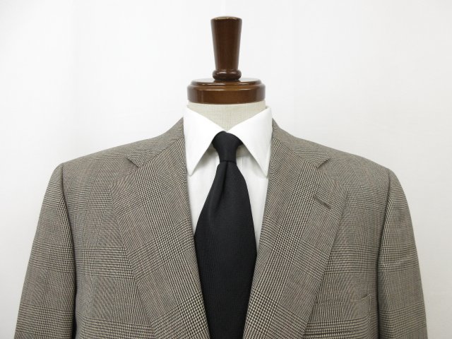 【ブルックスブラザーズ Brooks Brothers】19-04-9208-30-65 3ボタン段返り スーツ(メンズ)41REG/35W グレー系 グレンチェック ◇32RMS1863　【中古】