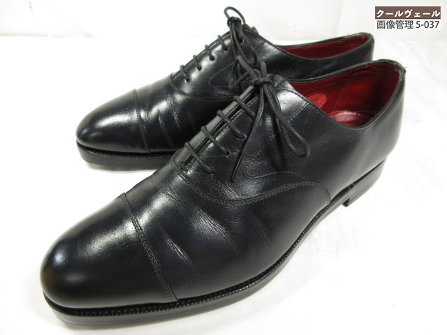 ジョンロブ　ネイビー レザー シューズ サイズ8 ジョンロブ ネイビー レザー シューズ サイズ8