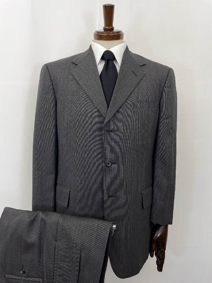 【ポロラルフローレン POLO RALPH LAUREN】SR-RL-IM-2105 シングル3ボタン 織柄 スーツ (メンズ) sizeAB5 グレー系 ◇35RMS2817◇　【中古】