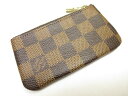 超美品 【LOUIS VUITTON ルイヴィトン】 N62658 ポシェットクレ ダミエ キーリング付きコインケース (男女兼用) 仏製 CT0178■7LE3689■【中古】