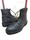 定価88.800円 未使用【OFFICINA SLOWEAR スローウエア】 130211 SW463 990 レースアップブーツ 靴 (メンズ) size39 ブラック ■30SLZ184■【中古】(4)