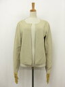 【マックスマーラ Max Mara】 薄手 長袖 ニット カーディガン (レディース) sizeS ベージュ系 134608690700 □30LN5368□【...