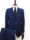 訳あり品【ギーブス&ホークス GIEVES & HAWKES】シングル2ボタン スーツ (メンズ) size94A6 ネイビー系 無地 紺無地 ◯32RMS07...
