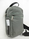 【プラダ PRADA】 2VZ023 ナイロン ボディバッグ ワンショルダーバッグ (メンズ) アルデシア ARDESIA 微光沢グレー系 ◯5MG2964◯【...