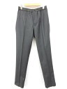 未使用 【インコテックス INCOTEX】 1T0087 1645T 920 定価42900円 ウールスラックス パンツ (メンズ) size46 グレー◯10...