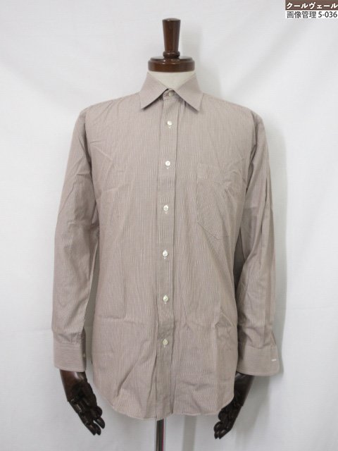 アーカイブ 美品【アイムプロダクト im product】IMMB-RA3004-11 ストライプ柄 長袖シャツ (メンズ) si..