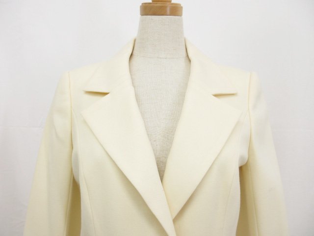 超美品【Harrods ハロッズ】16100461 ジャケット×スカート セットアップ スーツ (レディース) size1/2 ライトベージュ系 ◯17LS1090◯【中古】