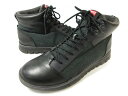 美品 【カンペール Camper】 K300030-001 INOUTANKLEBOOTS アンクルブーツ 紳士靴 (メンズ) size42 ブラック×ネイビー...