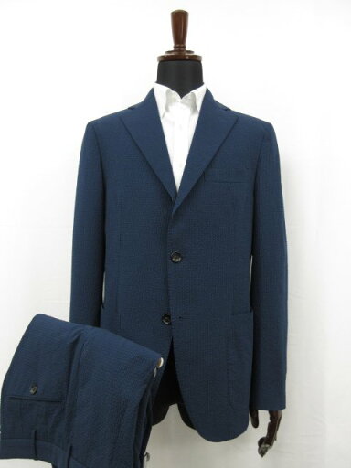 定価159.500円 未使用【モンテドーロ MONTEDORO】6AB007 M9365 820 3B段返り シアサッカー スーツ セットアップ(メンズ)48 紺◯17SLJ0406◯ 【中古】 定価159.500円 未使用【モンテドーロ MONTEDORO】6AB007 M9365 820 3B段返り シアサッカー スーツ セットアップ(メンズ)48 紺◯17SLJ0406◯ 【中古】