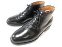 【チャーチ Church’s】 5都市 ライダー3 RYDER3 プレーントゥ チャッカブーツ シューズ 靴 (メンズ) size70G ブラック ◯30MZA...