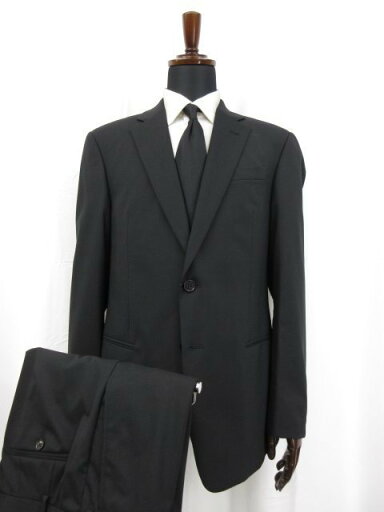 未使用 【エンポリオアルマーニ EMPORIO ARMANI】 G LINE 2ボタン 黒無地 スーツ (メンズ) size52 冠婚葬祭 1ZVGBA ZZ081 ◯27EMP225◯【中古】 未使用 【エンポリオアルマーニ EMPORIO ARMANI】 G LINE 2ボタン 黒無地 スーツ (メンズ) size52 冠婚葬祭 1ZVGBA ZZ081 ◯27EMP225◯【中古】