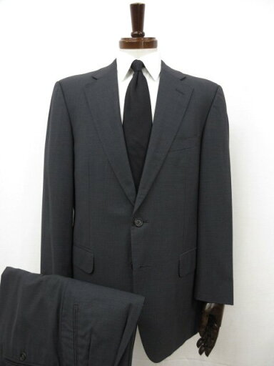 アーカイヴ【エルメネジルドゼニア】シングル2ボタン スーツ (メンズ) size48~50相当 グレー系 ナチュラルな織柄 ◯32RMS1010◯ 【中古】 アーカイヴ【エルメネジルドゼニア】シングル2ボタン スーツ (メンズ) size48~50相当 グレー系 ナチュラルな織柄 ◯32RMS1010◯ 【中古】