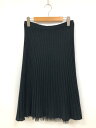 極美品【ベアトリス BEATRICE】 E98627 リブニット チュール ロングスカート (レディース) size38 ブラック ◯33LF3850◯ 【中古...