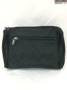 未使用 【トゥミ TUMI】 22190D4 トラベルポーチ トラベルキット ハンドバッグ (メンズ) ブラック ◇5MG3087◇【中古】