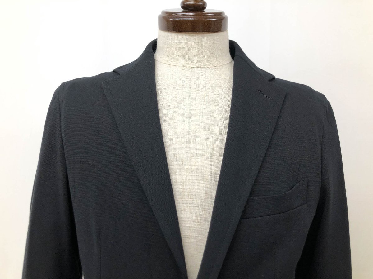 極美品【タリアトーレ　TAGLIATORE】A-DAKAR22K14 シングル2ボタン セットアップスーツ (メンズ) 44 ネイビー 紺無地 ◇32RMS2003【中古】