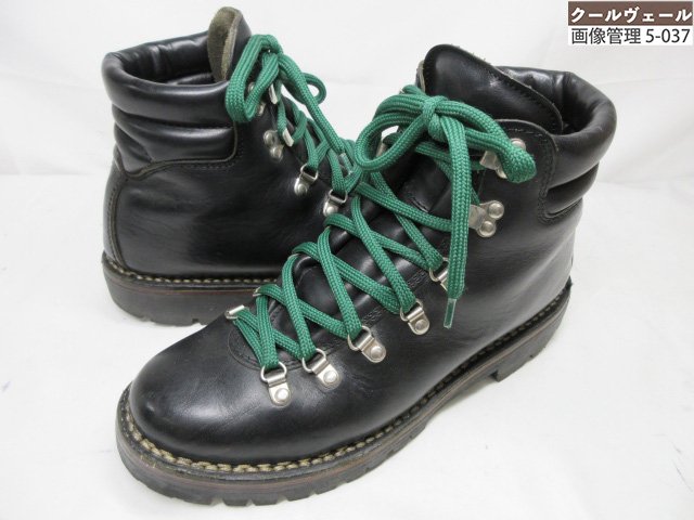 美品 【ヴィンチ VINCI】レザー 5ホール 2フック トレッキングブーツ シューズ 紳士靴 (メンズ) size41..