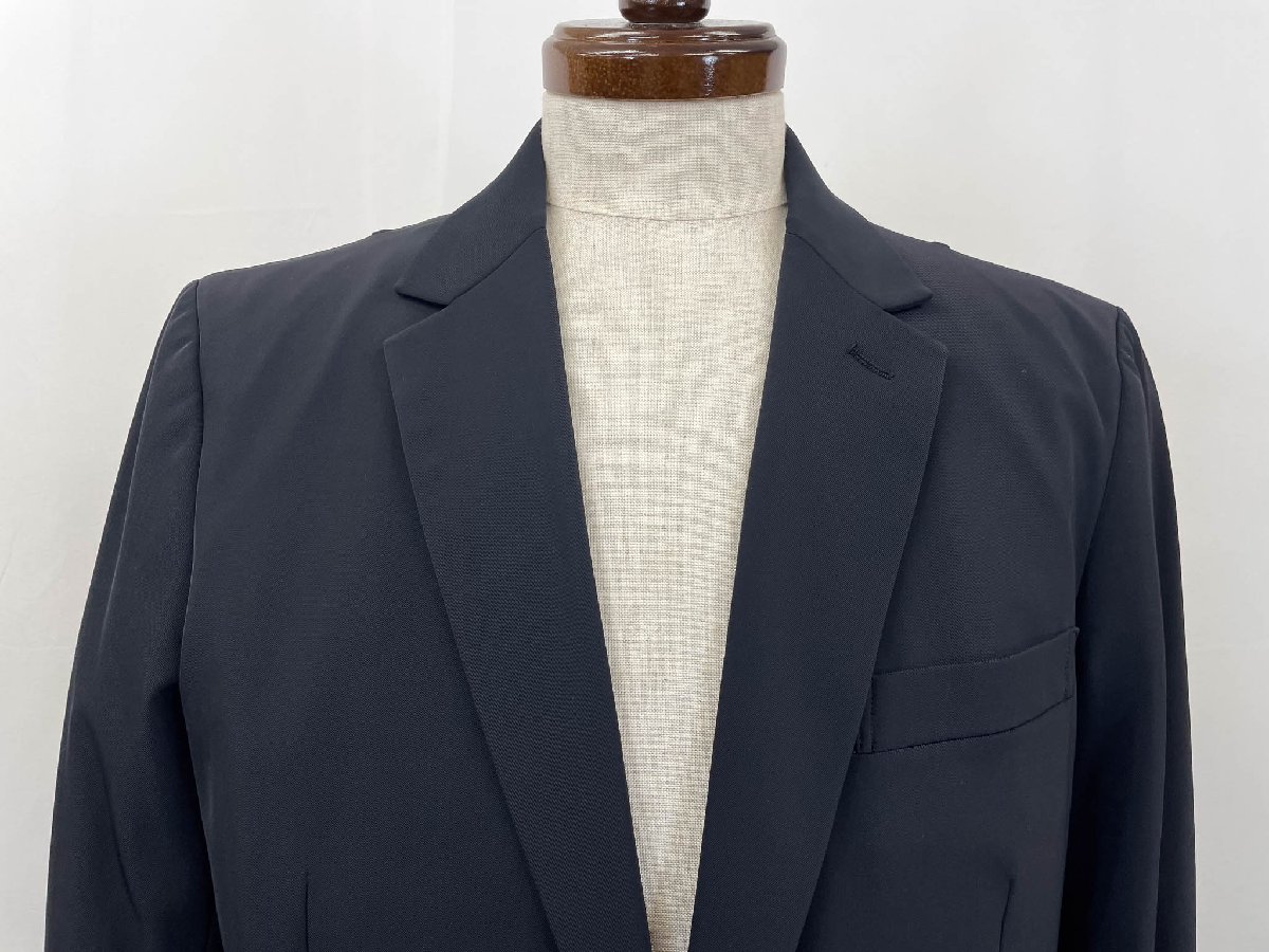 【アンルート en ROUTE】 7322-240-0025 シングル2ボタン ストレッチ性 セットアップスーツ (メンズ) size3 ネイビー系 ◇35RMS2874◇【中古】