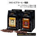 コーヒー豆 コロンビアコーヒー福袋 2種×各200g（400g） 【送料無料】 コロンビア産 コロンビアコーヒー 受注後焙煎 鮮度長持ち コロンビア スペシャルティコーヒー プレミアムコーヒー シーシーエスコーヒー／コーヒーメール