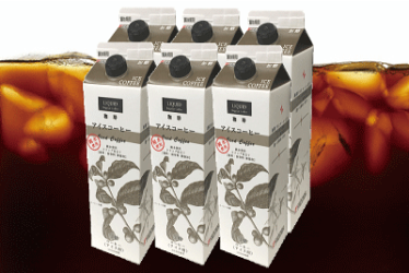 ファゼンダアイスコーヒー加糖1000ml6本入り